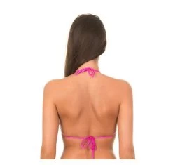 Bikini Triangel Oberteil Rosa Mit Wellenartig Verlaufenden Bündchen – Soutien Luli Pink -Bestes Bademoden Geschäft 1981092622 MODEL BACK 1 525 500 defined1