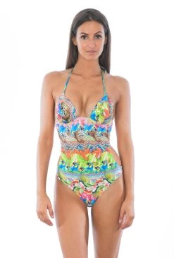 Trikini Mit Cups, Tropisch Farbenprächtig – Annumbi