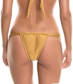 Bikini Slip – Calcinha Tornado Gold -Bestes Bademoden Geschäft BikiniBottomTornadoGold21 e1520248914208