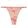 Rosagemusterter Stringtanga – Verstellbar – Bottom Banana Rose Micro -Bestes Bademoden Geschäft bottom riodesol bottom banana rose micro 01