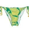 Gemusterte Scrunch Bikinihose, Gewellter Rand – Bottom Banana Yellow Frufru -Bestes Bademoden Geschäft bottom riodesol bottom banana yellow frufru 01