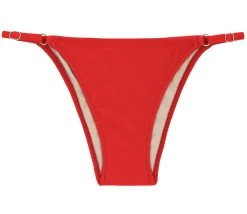 Rote Bikinihose, Schmales Band, Verstellbar – Bottom Beijo Arg Fixo -Bestes Bademoden Geschäft bottom riodesol bottom beijo arg fixo 01