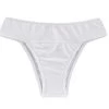Weiße Texturierte Bikinihose, Mit Breitem Bund – Bottom Cloque Branco Tri Cos -Bestes Bademoden Geschäft bottom riodesol bottom cloque branco tri cos 01