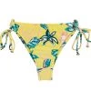 Scrunch Bikinihose Brasil Blumen- Bottom Florescer Babado Micro -Bestes Bademoden Geschäft bottom riodesol bottom florescer babado micro 01 1