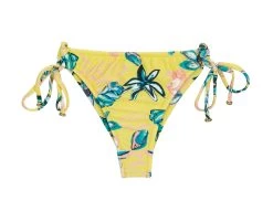 Scrunch Bikinihose Brasil Blumen- Bottom Florescer Babado Micro