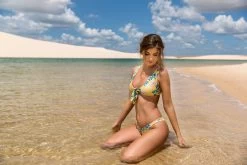 Gelber Brazil Tanga Geblühmt – Bottom Florescer Highleg -Bestes Bademoden Geschäft bottom riodesol bottom florescer highleg 41