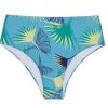 Hochtaillierte Bikinihose, Hellblau Gemustert – Bottom Flower Geometric Reto -Bestes Bademoden Geschäft bottom riodesol bottom flower geometric reto 01
