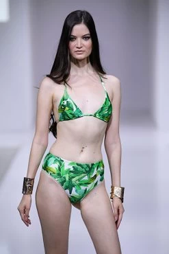 Grünes Bikinihöschen Mit Hohem Bund – Bottom Folhagem Hot Pant -Bestes Bademoden Geschäft bottom riodesol bottom folhagem hot pant 71