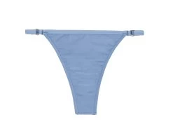 Denimblaue Mikro Bikinihose, Verstellbar – Bottom Garoa Tri Arg Micro