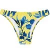 Gelbe Bikinihose Bandeau Gemustert – Bottom Lemon Flower Bandeau -Bestes Bademoden Geschäft bottom riodesol bottom lemon flower bandeau 01