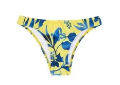 Gelbe Bikinihose Bandeau Gemustert – Bottom Lemon Flower Bandeau