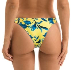 Gelbe Bikinihose Bandeau Gemustert – Bottom Lemon Flower Bandeau -Bestes Bademoden Geschäft bottom riodesol bottom lemon flower bandeau 21