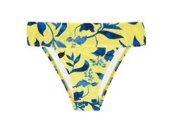 Gelbe Bikinihihose Mit Blauer Musterung – Bottom Lemon Flower Cos Comfort