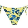 Gelbes Bikinihöschen Mit Accessoire – Bottom Lemon Flower Invisible -Bestes Bademoden Geschäft bottom riodesol bottom lemon flower invisible 01