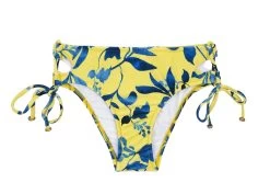 Gelb Blaue Bikinihihose – Bottom Lemon Flower Transpassado