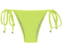 Brasil Bikinihöschen Limonengrün Mit Accessoires – Bottom Lime Tri -Bestes Bademoden Geschäft bottom riodesol bottom lime tri 01
