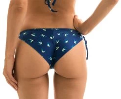 Marineblaue Scrunch Bikinihose Mit Vogelmotiv – Bottom Seabird Cheeky Comfort -Bestes Bademoden Geschäft bottom riodesol bottom seabird cheeky comfort 21