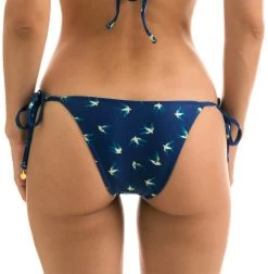 Bikinihose Dunkelblau, Vogelmotiv, Mit Accessoire – Bottom Seabird Invisible -Bestes Bademoden Geschäft bottom riodesol bottom seabird invisible 21
