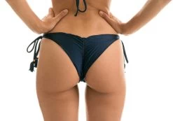 Dunkelblaue Scrunch Bikinihose – Bottom Shark Frufru -Bestes Bademoden Geschäft bottom riodesol bottom shark frufru 21