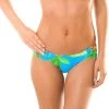 Blau Geblümtes Bikini-Unterteil – Calcinha Aloha Bandeau Franzida -Bestes Bademoden Geschäft bottom riodesol calcinha aloha bandeau franzida 11 e1520251756990