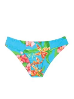 Blau Geblümtes Sportliches Bikinihöschen – Calcinha Aloha Tri Cheeky -Bestes Bademoden Geschäft bottom riodesol calcinha aloha tri cheeky 01 e1520251726376