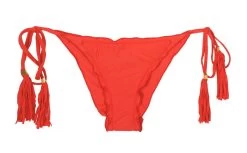 Brasil Tanga Rot, Scrunch Mit Gefranste Pompons – Calcinha Ambra Frufru Urucum -Bestes Bademoden Geschäft bottom riodesol calcinha ambra frufru urucum 001 e1520251855319
