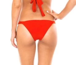 Roter Badetanga, Gleitend Mit Niedriger Taille – Calcinha Ambra Mel Urucum -Bestes Bademoden Geschäft bottom riodesol calcinha ambra mel urucum 221 e1520251903709