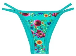 Geblümter Badetanga Mit Doppelten Seitenschnüren – Calcinha Bloom Cropped -Bestes Bademoden Geschäft bottom riodesol calcinha bloom cropped 01 e1520008833587