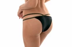 Schwarze Strappy Bikinihose Lurex – Calcinha Radiante Cropped Neck -Bestes Bademoden Geschäft bottom riodesol calcinha radiante cropped neck 31 e1520009253240
