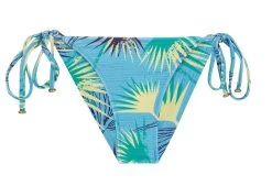 Hellblaue Bikinihose Brasil – Bottom Flower Geometric Inv Comfort