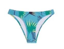 Hellblauer Bikini Tanga Gemustert – Bottom Flower Geometric Cortinao