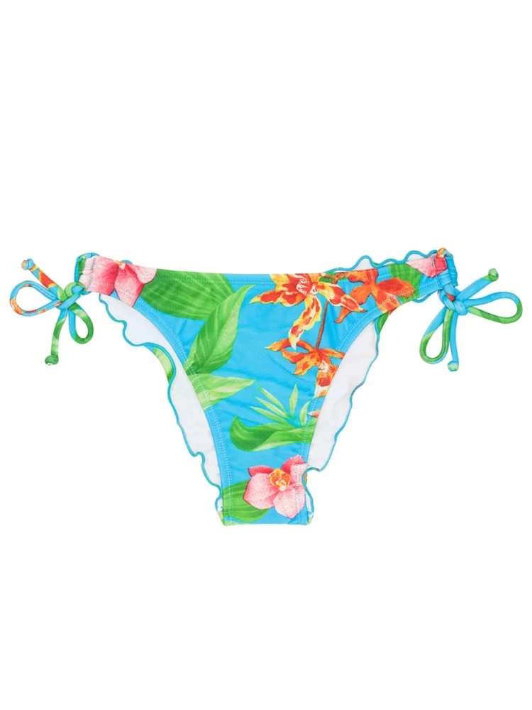 Tropisch Geblümter Scrunch Bade Tanga – Calcinha Aloha Offshoulder Lacinho 6 Tropisch Geblümter Scrunch Bade Tanga – Calcinha Aloha Offshoulder Lacinho – Bild 4