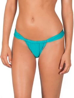 Bikini Brasilien Slip Tahitiblau, Verstellbar – Tahiti Sumo