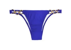 Bikinihöschen Saphirblau, Mit Beinausschnitt – Zaffiro Trio