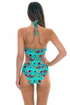 Türkisblauer Geblümter Trikini – Bloom Maio Recorte -Bestes Bademoden Geschäft onepiece riodesol bloom maio recorte 21 e1521023889791