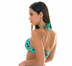 Push-up Bikini-Top, Geblümt Azurblau – Soutien Bloom Balconet -Bestes Bademoden Geschäft top riodesol soutien bloom balconet 31 e1521025417979