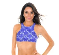 Bandeau Bikini Oberteil Blue-Jeans – Soutien Bluejean Sporty