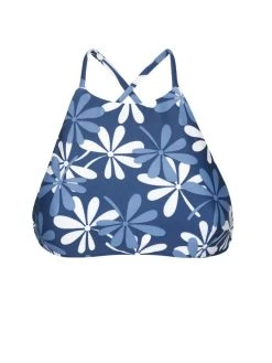 Weiß-blau Geblümtes Bikini Top – Soutien Maresia Sporty -Bestes Bademoden Geschäft top riodesol soutien maresia sporty 01 e1520253567528