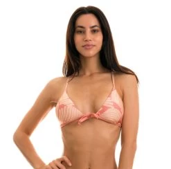 Rosagemustertes Triangeltop Kreuzträger – Top Banana Rose Micro -Bestes Bademoden Geschäft top riodesol top banana rose micro 11