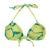 Grüngemustertes Push-up-Top Balconette – Top Banana Yellow Balconet -Bestes Bademoden Geschäft top riodesol top banana yellow balconet 01