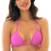 Triangle Bikini-Top Rosa Und Verstellbar – Top Bikini Tri -Bestes Bademoden Geschäft top riodesol top bikini tri 11