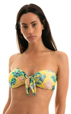 Brazil Bandeau Blumenmuster – Top Florescer Bandeau -Bestes Bademoden Geschäft top riodesol top florescer bandeau 11