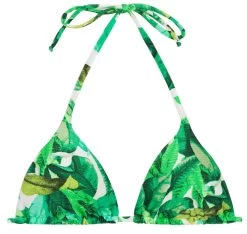 Grünes Triangle Bikinioberteil – Top Folhagem Hot Pant -Bestes Bademoden Geschäft top riodesol top folhagem hot pant 01