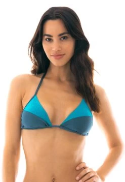 Triangel Top Schieferblau Strukturiert – Top Galaxia Recorte Tri