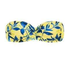 Gelbes Bandeau, Gemustert – Top Lemon Flower Bandeau