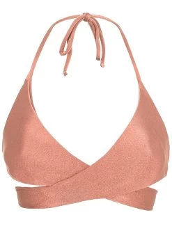 Pinkfarbenes Wickelbikini Oberteil – Top Rose Transpassado -Bestes Bademoden Geschäft top riodesol top rose transpassado 01