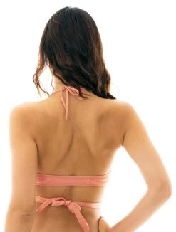 Pinkfarbenes Wickelbikini Oberteil – Top Rose Transpassado -Bestes Bademoden Geschäft top riodesol top rose transpassado 21